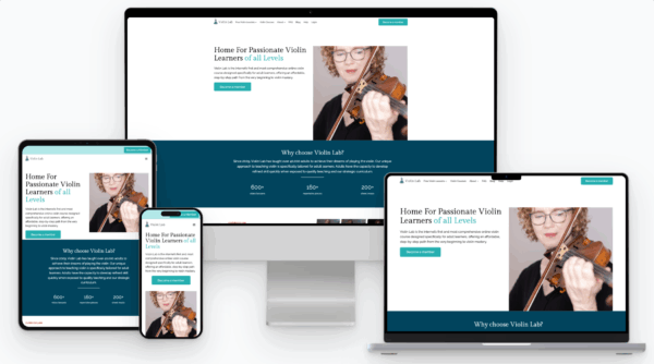 Website ViolinLab 